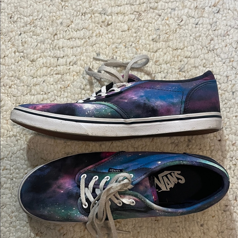 Vans Galaxy Print Sneakers - Multicolor 7.5